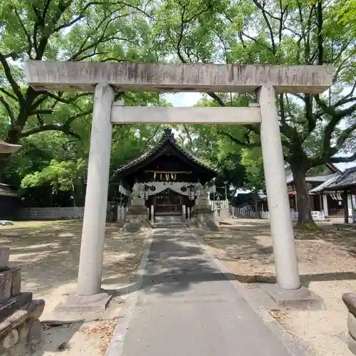 七所神社の鳥居