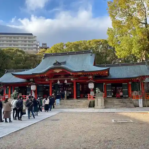 生田神社の本殿・本堂