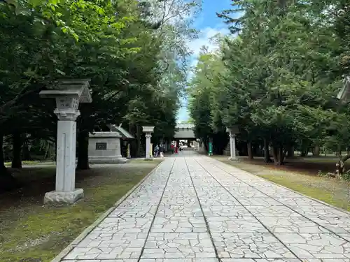 帯廣神社の景色