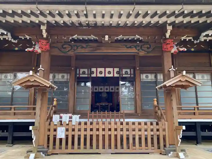 大戸神社の本殿・本堂