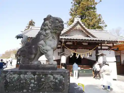 眞田神社の狛犬