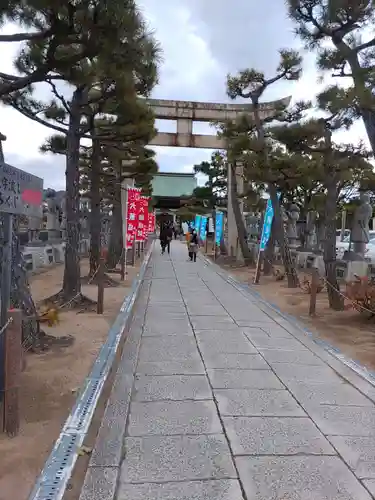 赤穂大石神社の鳥居