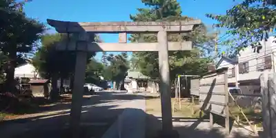 下総府中六所神社の鳥居