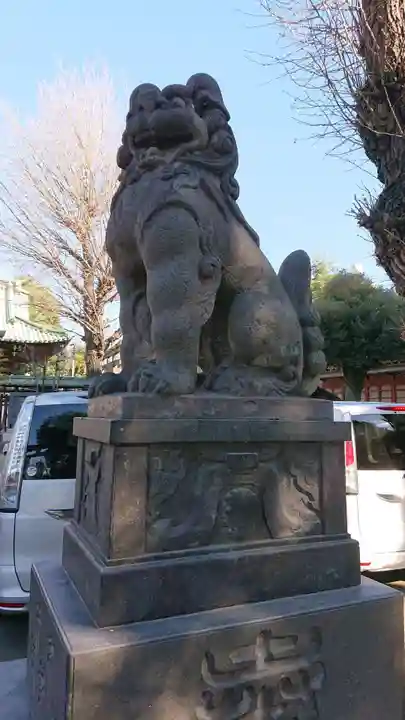 牛嶋神社の狛犬