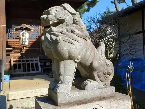 東玉川神社の狛犬