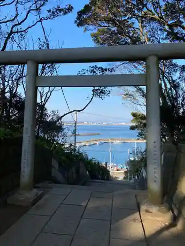 酒列磯前神社の鳥居