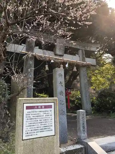 八所神社の鳥居