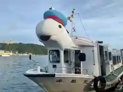 勝浦八幡神社の周辺