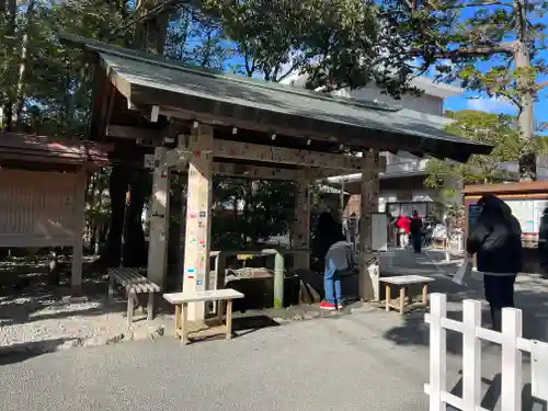 猿田彦神社の手水舎