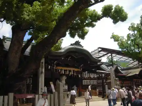 石切劔箭神社の本殿