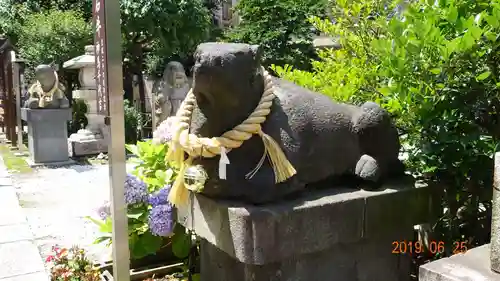 平河天満宮の狛犬