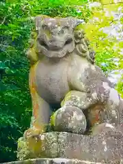 一ノ矢八坂神社の狛犬