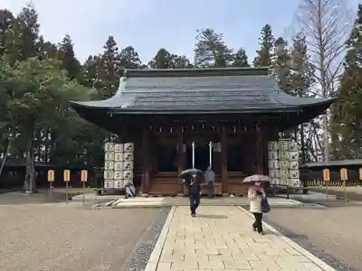上杉神社の本殿・本堂