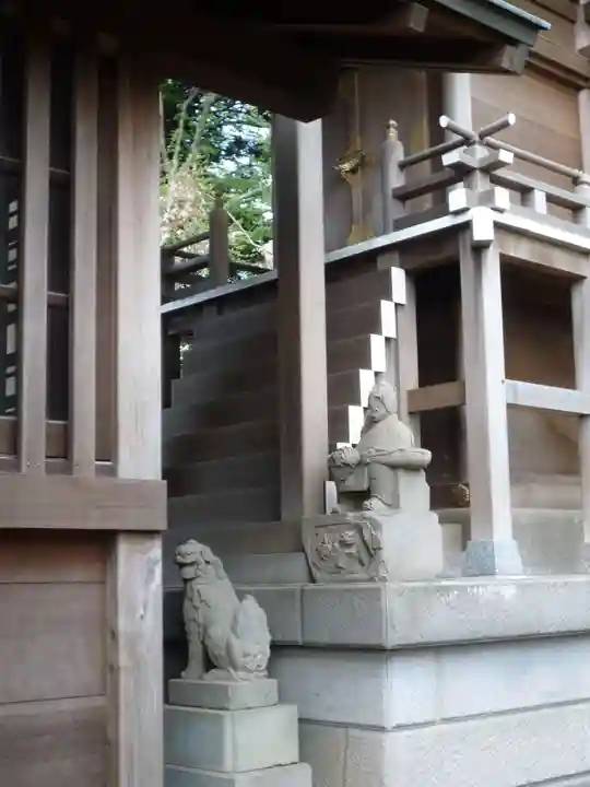 白山神社の狛犬