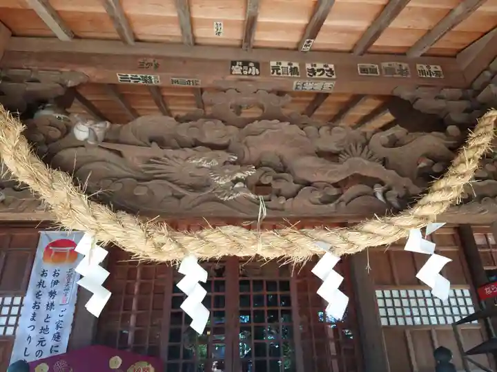 西堀氷川神社の芸術