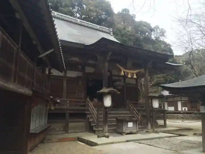神峯山寺の本殿・本堂