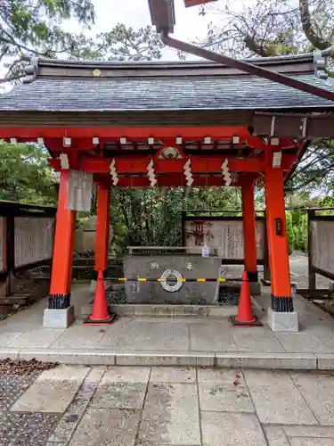 東伏見稲荷神社の手水舎
