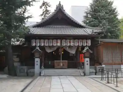 空鞘稲生神社の本殿・本堂