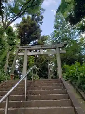 代々木八幡宮の鳥居