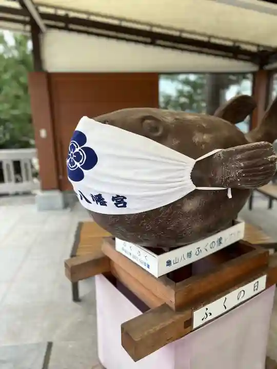 亀山八幡宮の感染症対策