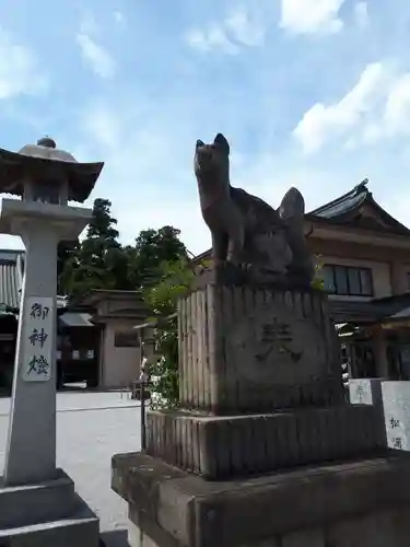 箭弓稲荷神社の狛犬