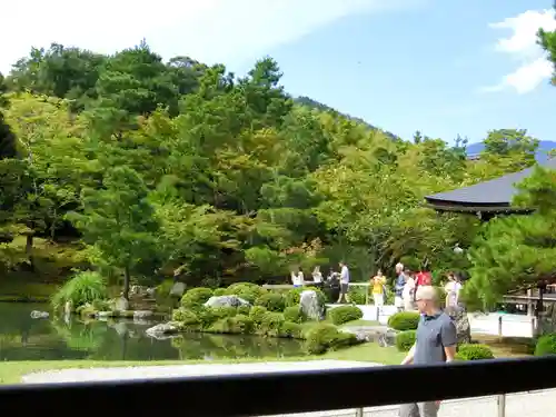 天龍寺の庭園