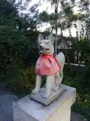 川端稲荷神社の狛犬