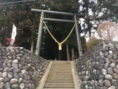 健武山神社の鳥居