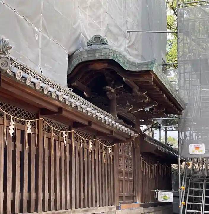 茨木神社の本殿・本堂