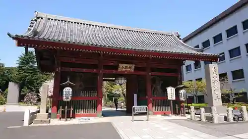 護国寺の山門・神門