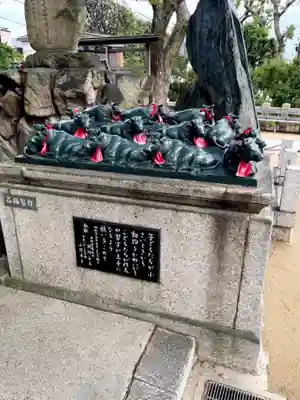 綱敷天満宮の狛犬