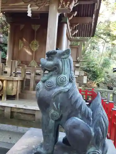 大伴神社の狛犬