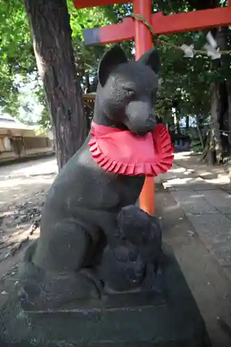 松庵稲荷神社の狛犬