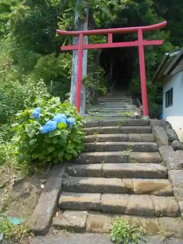 大江稲荷の鳥居