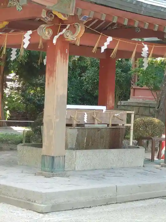 志波彦神社・鹽竈神社の手水舎