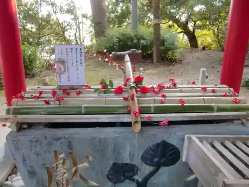 高瀧神社の手水舎