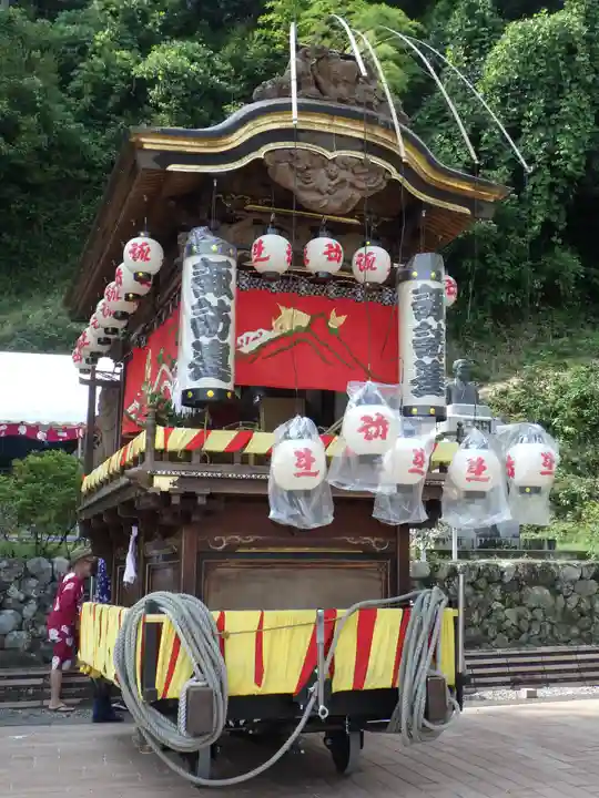 諏訪神社のお祭り