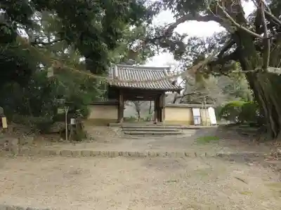 長岳寺の山門・神門