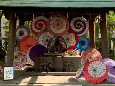 若宮神明社の手水舎