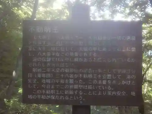 宇津江四十八滝不動の祠(仮)(岐阜県)