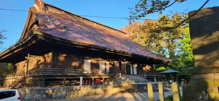 出羽国分寺薬師堂の本殿・本堂