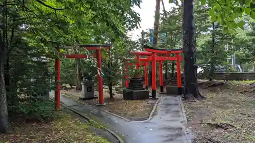 富良野神社の鳥居