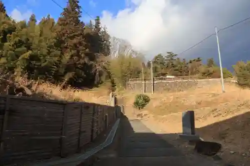 大六天麻王神社の景色