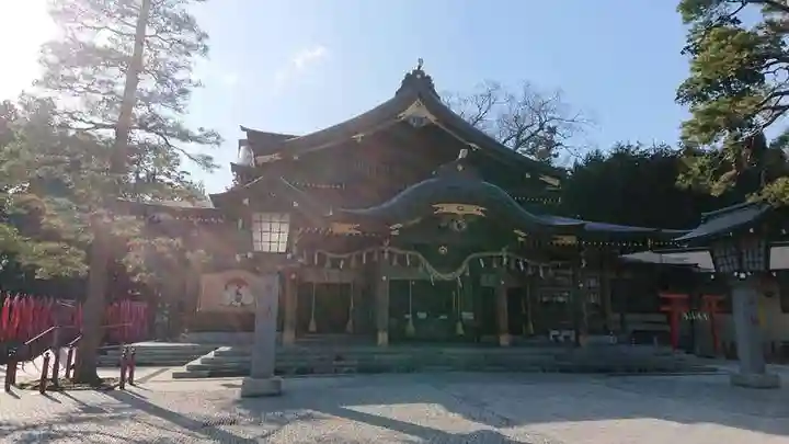 竹駒神社の本殿・本堂