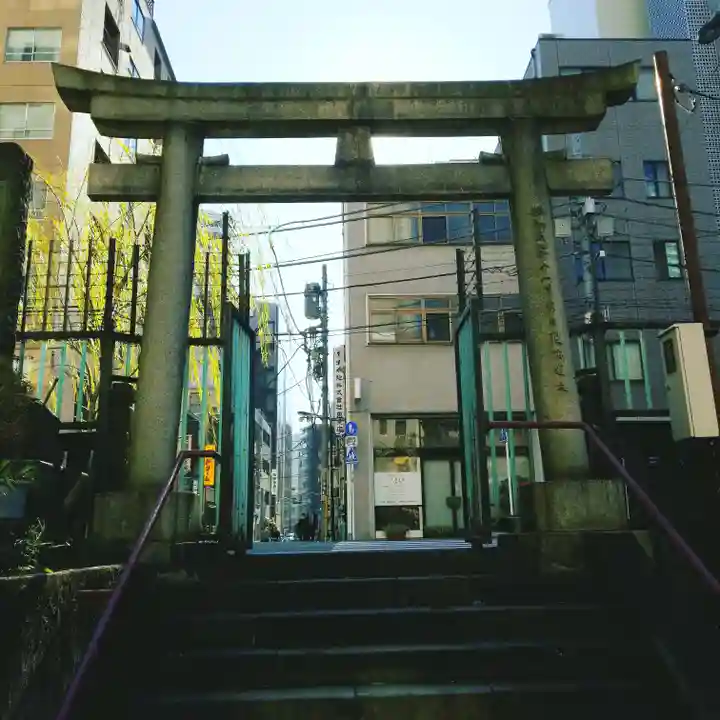 柳森神社の鳥居