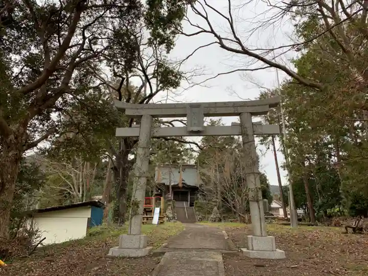 熊野神社の鳥居
