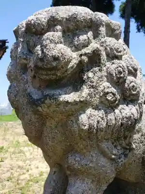 五位荘神社の狛犬