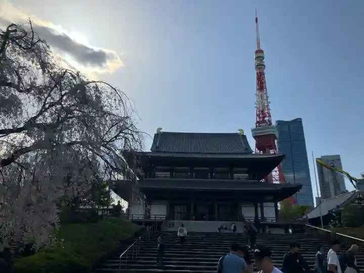 増上寺の本殿・本堂