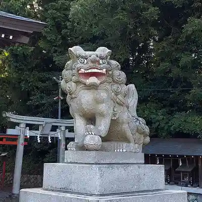 神峰神社の狛犬