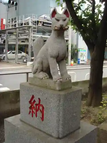 天祖神社の狛犬